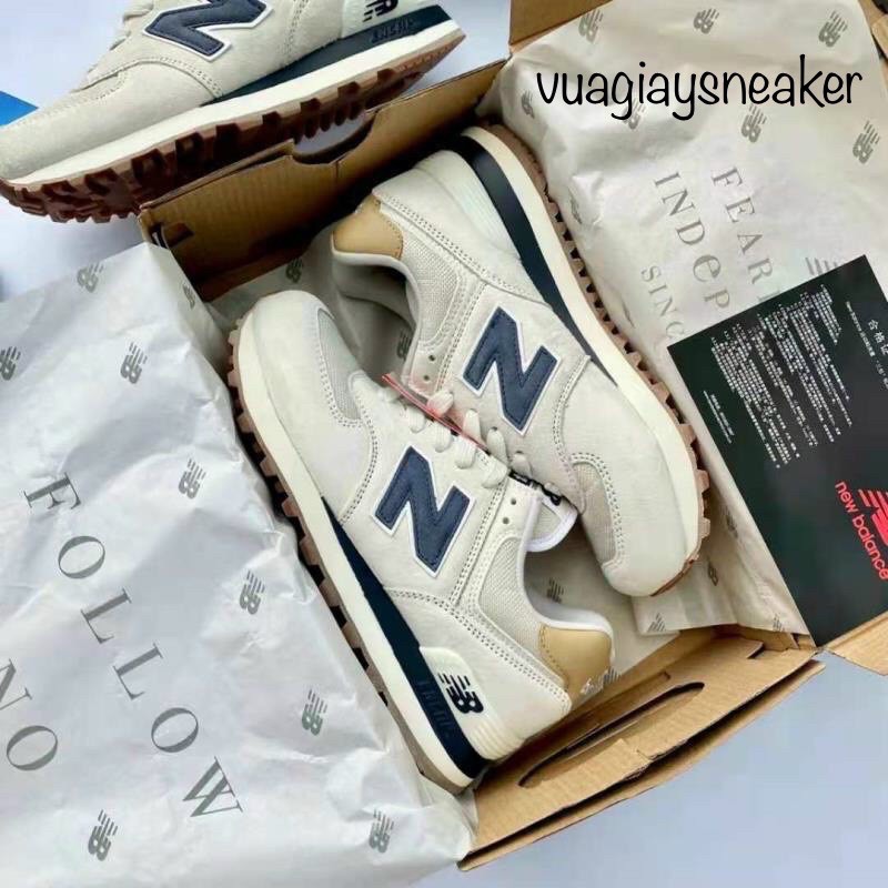 [ẢNH THẬT] Giày sneaker new 574 xanh than