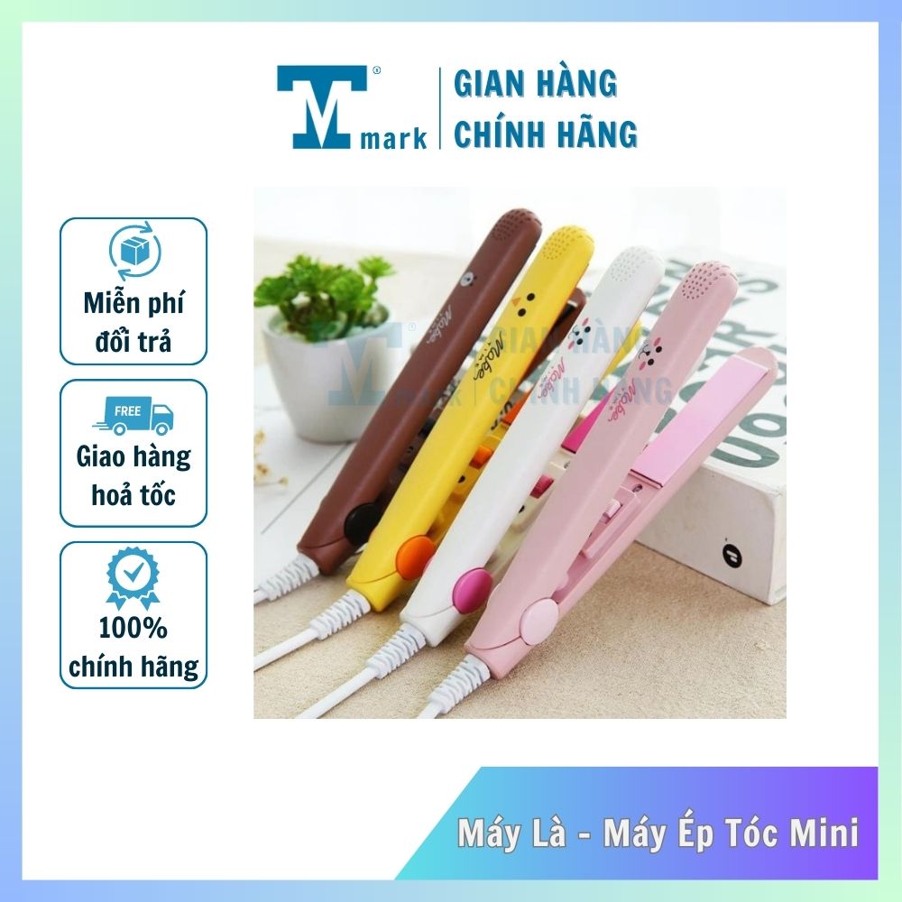 Máy Duỗi Tóc Mini Máy Là Thẳng Tóc Ép Tóc