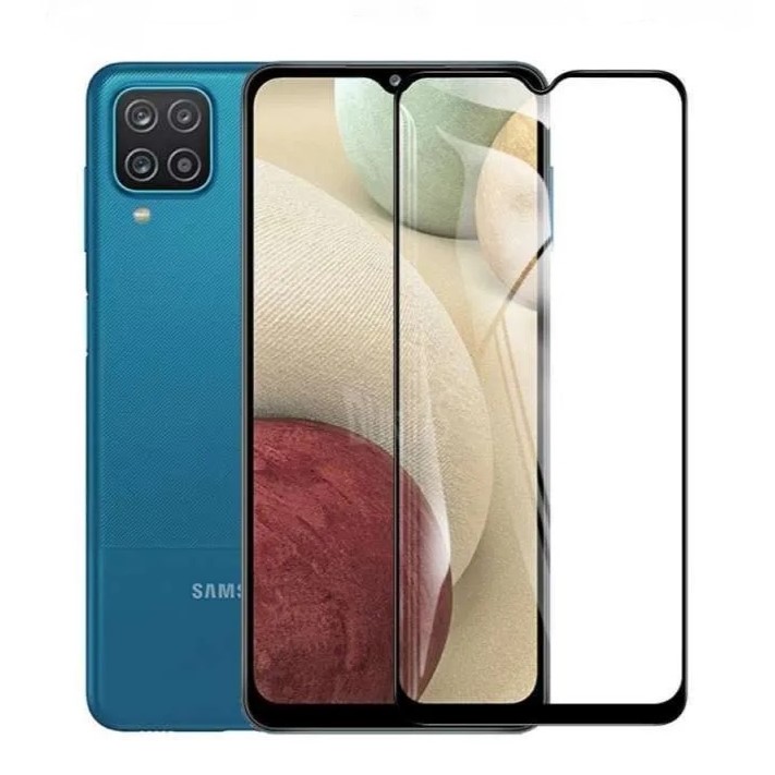 Cường lực full màn cho Samsung Galaxy A12 (Đen)