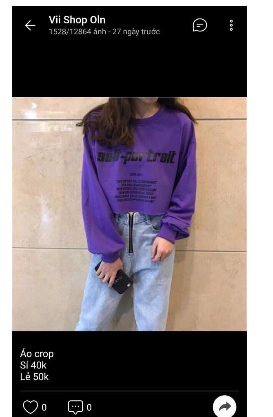 ÁO TAY DÀI CROPTOP FORM RỘNG CÁ TÍNH 4.8