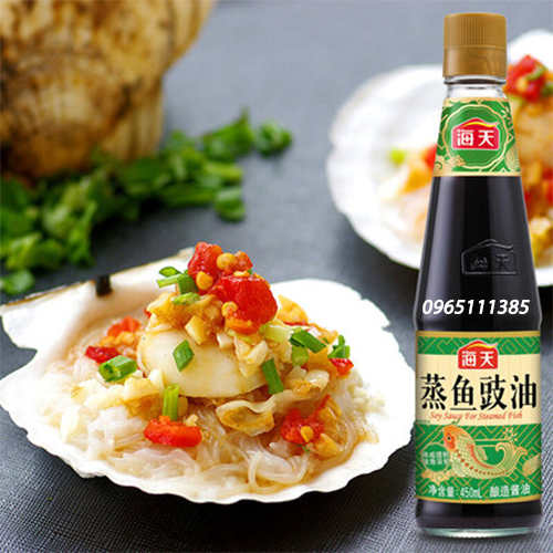 Xì Dầu Hấp Cá Hải Thiên 450ml