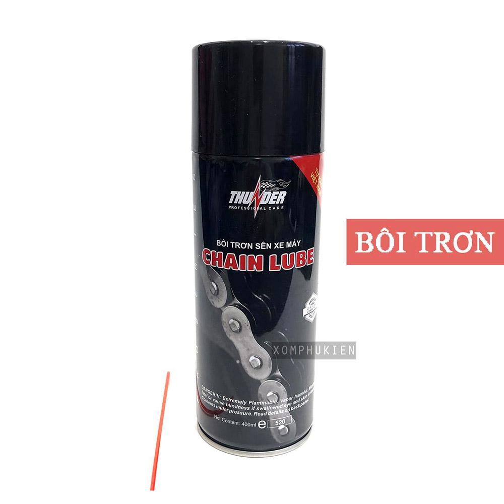 [HCM]Chai Bôi Trơn Sên Xe Máy Thunder