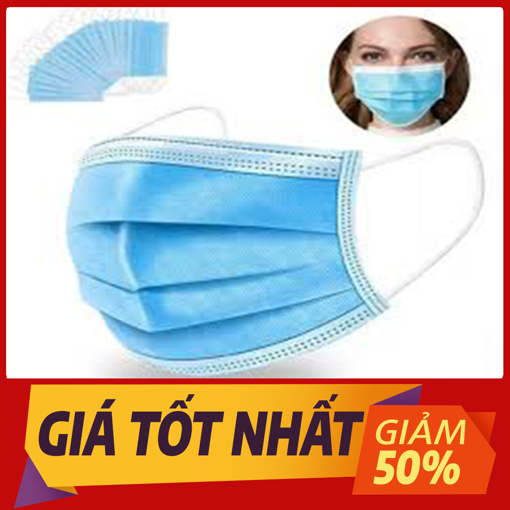 [HCM]KHẨU TRANG Y TẾ 4 LỚP KHÁNG KHUẨN CHÓNG BỤI CHÓNG DỊCH CỰC KỲ TỐT - giá 1 cái
