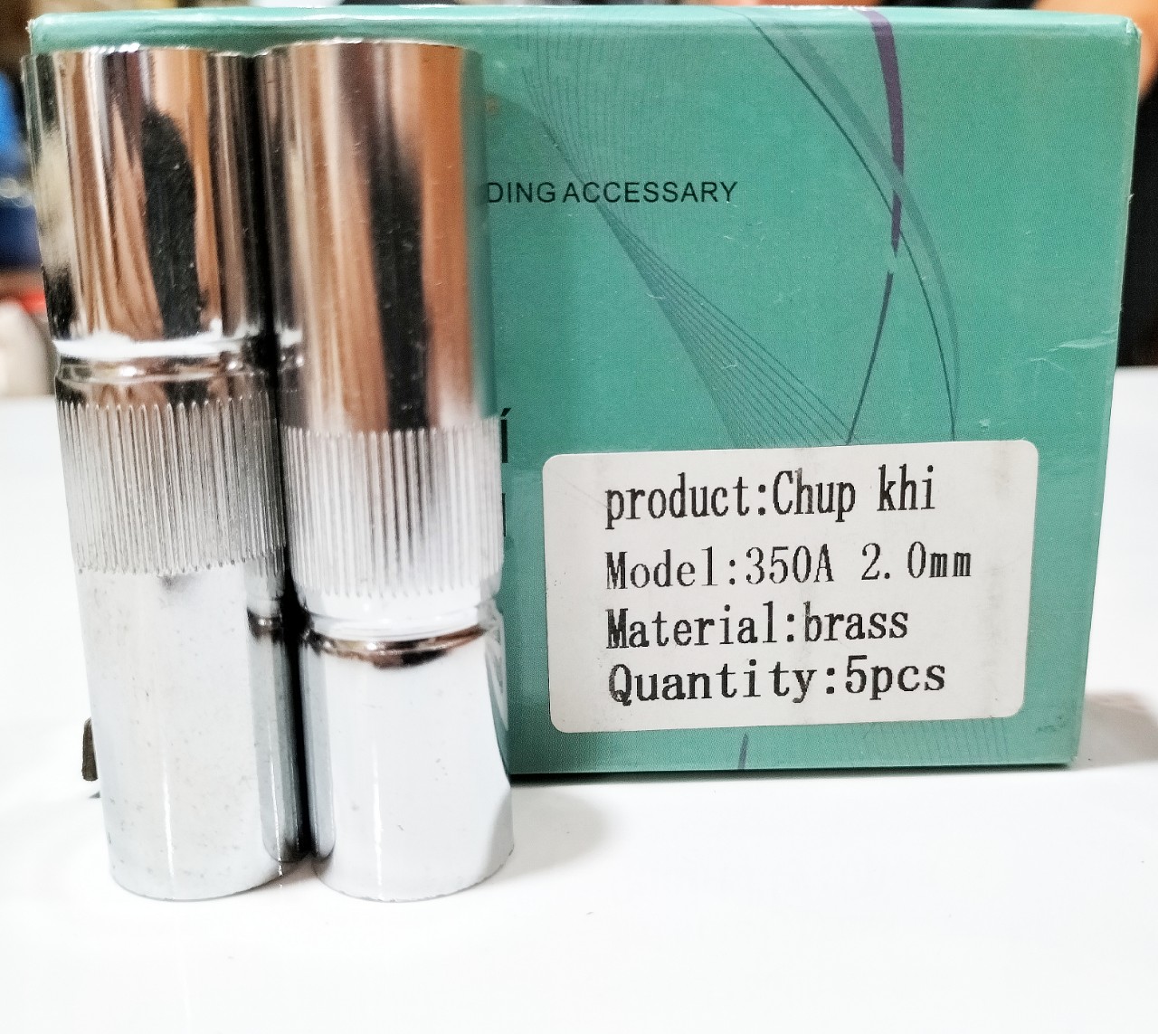 Chụp khí súng hàn mig 350A dày 2.0mm ( 1 hộp 5 cái )