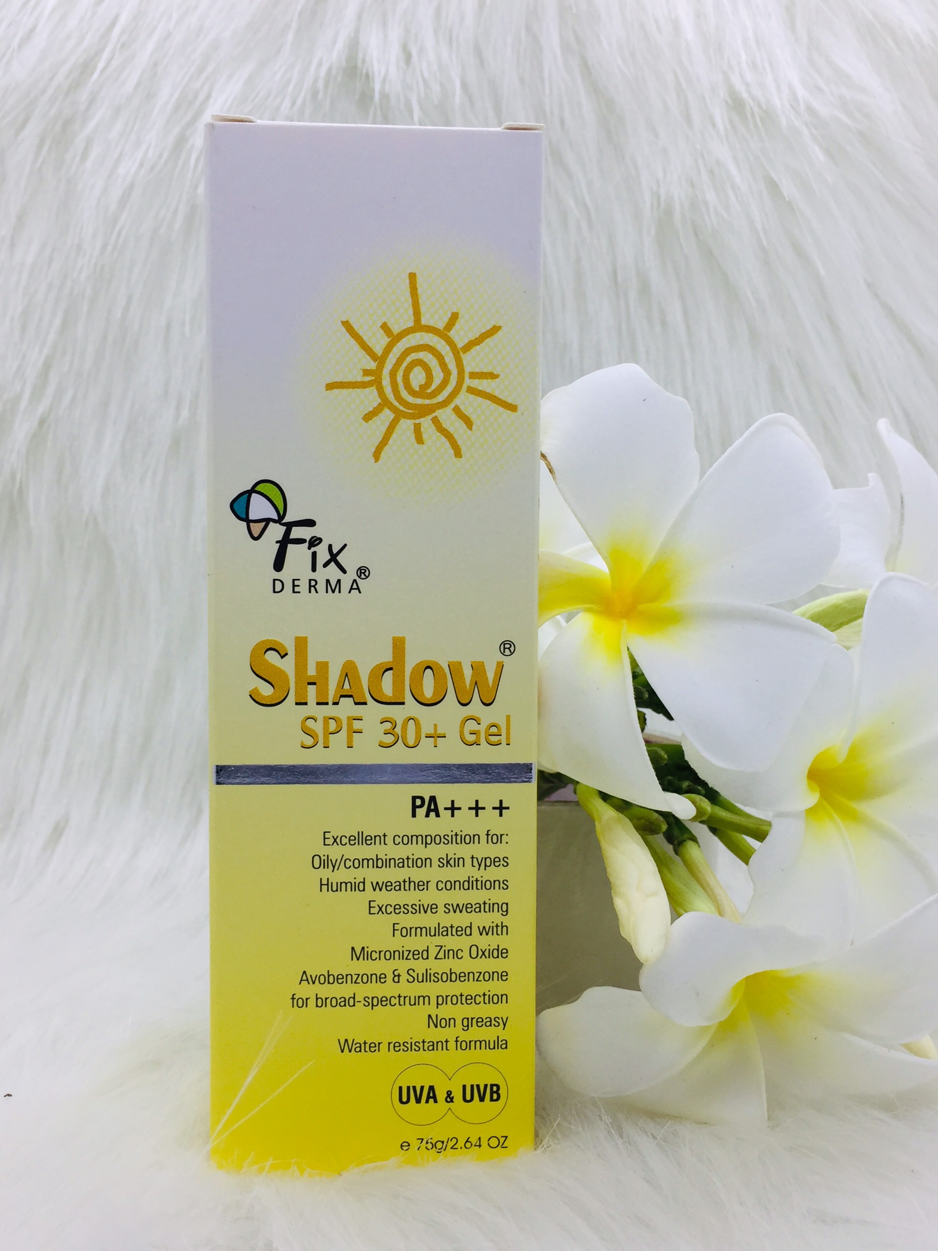 [HCM]Kem chống nắng Fixderma Shadow SPF 30+ Gel