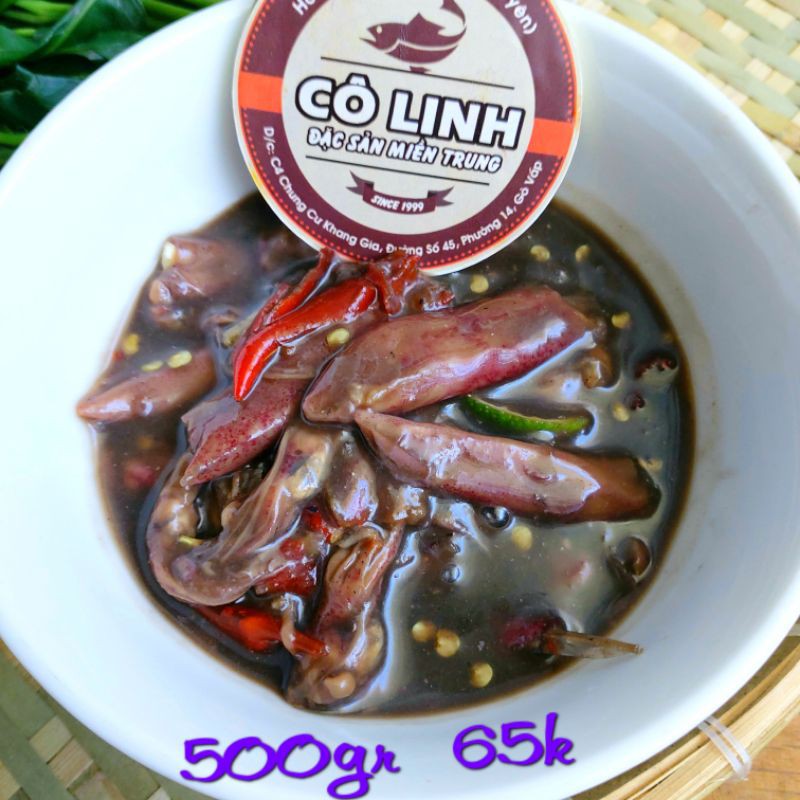 Mắm Mực nguyễn chất hũ 500gr