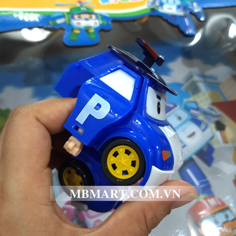 Đồ chơi robot biến hình Robocar Poli (6 con)
