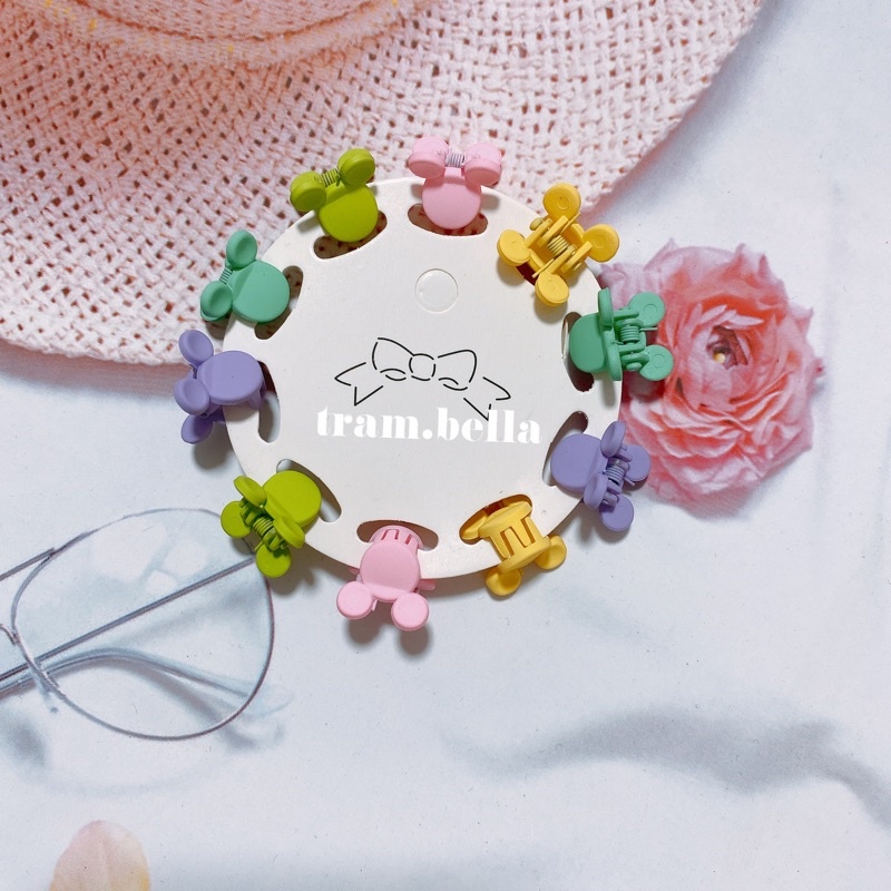 Set 10 kẹp tóc mini phong cách hàn quốc