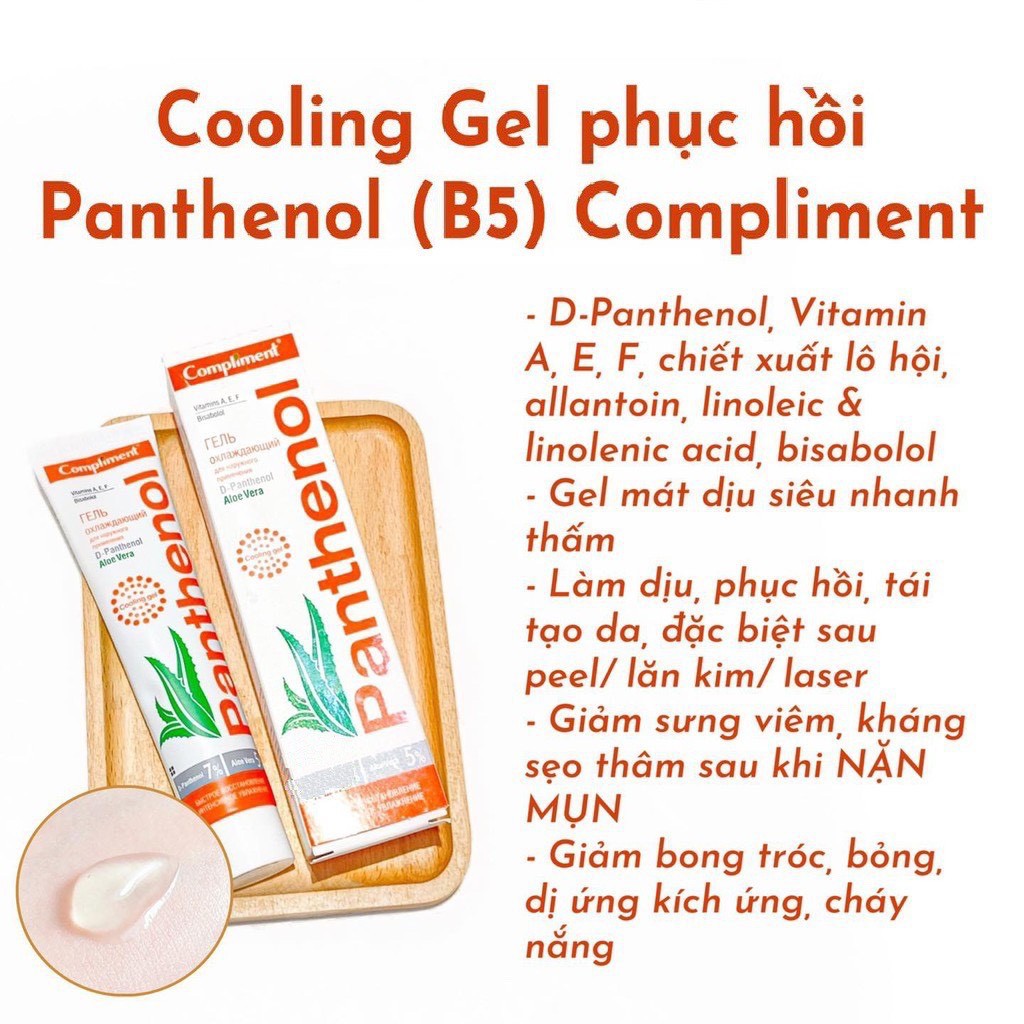 Kem Dưỡng Phục Hồi Da Compliment 7% Panthenol Nga 75ml