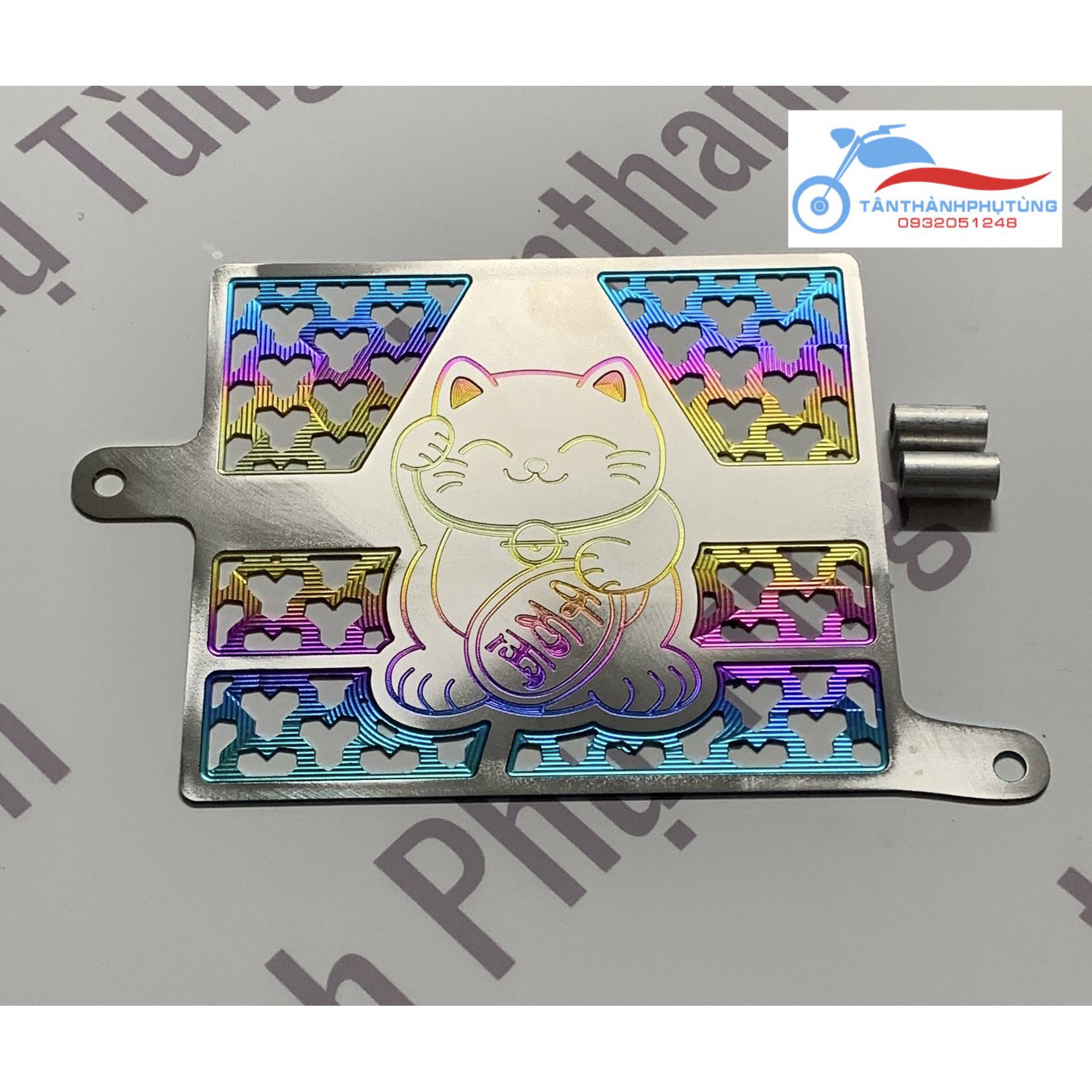 KÉT NƯỚC TITAN SH 2020 HÌNH CON MÈO MAY MẮN- 7 MÀU