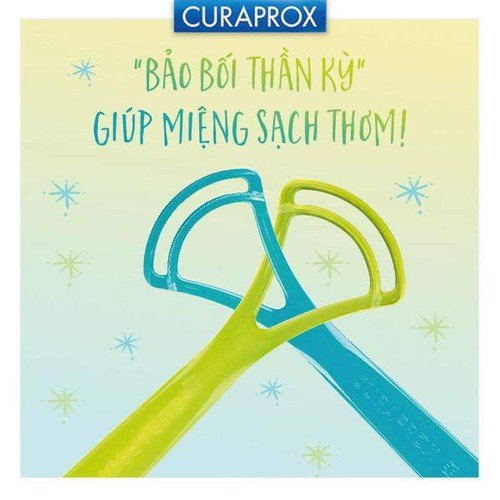 Cạo Lưỡi CTC 203 Bộ 2 Cái Curaprox 26Gr