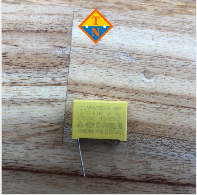 Tụ lọc nguồn AC 275Vac chân 22mm