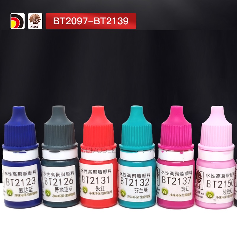 Sơn nước BT2097-BT2139 - Sơn mô hình