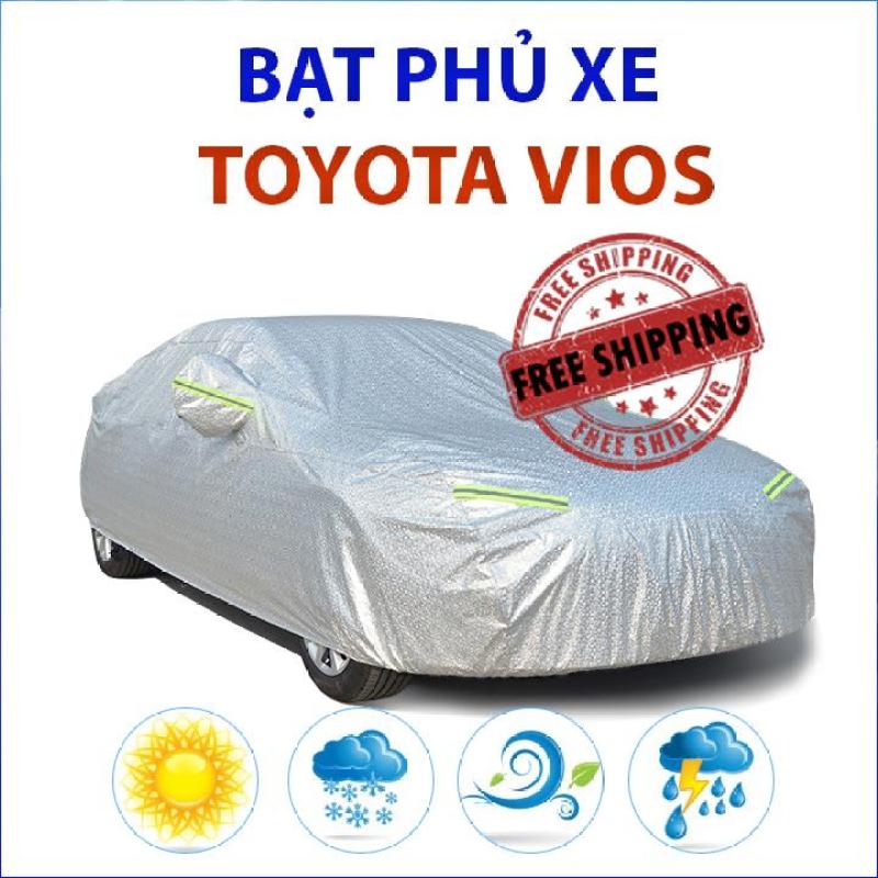 Bạt che phủ xe ô tô Toyota Vios chống nắng mưa, bạt che phủ xe hơi Toyota Vios, bạt trùm xe ô tô Toyota Vios
