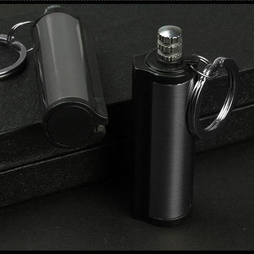 Combo 3 Bật Lửa Móc Khóa Diêm Xăng Vĩnh Cửu ( trụ tròn ) - Gia Phú Lock Store