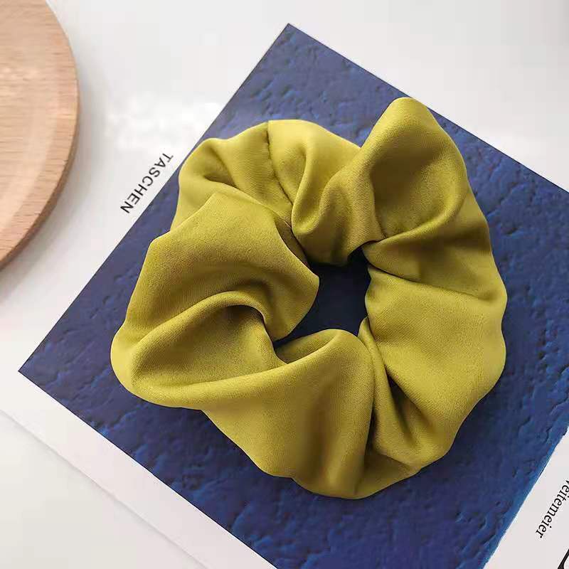 Dây Buộc tóc Vải Scrunchie  Siêu Đẹp Vải lụa Dễ Thương - HCM -THOI TRANG NALE
