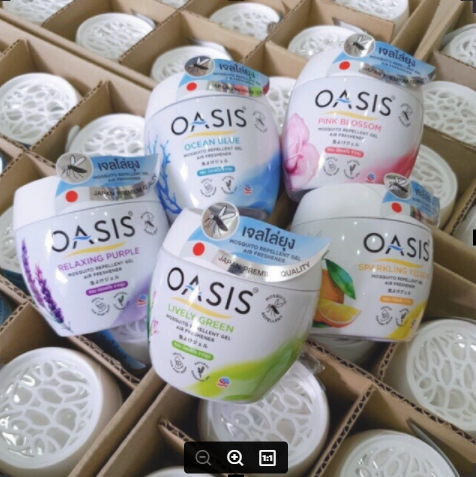 Sáp Thơm Đuổi Muỗi Oasis 180G Thái Lan - Cam