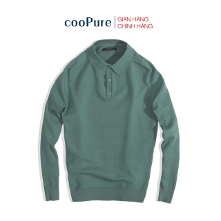 Áo len nam cashmere, áo len cổ Polo dành cho nam cooPure NO.1214 thumbnail