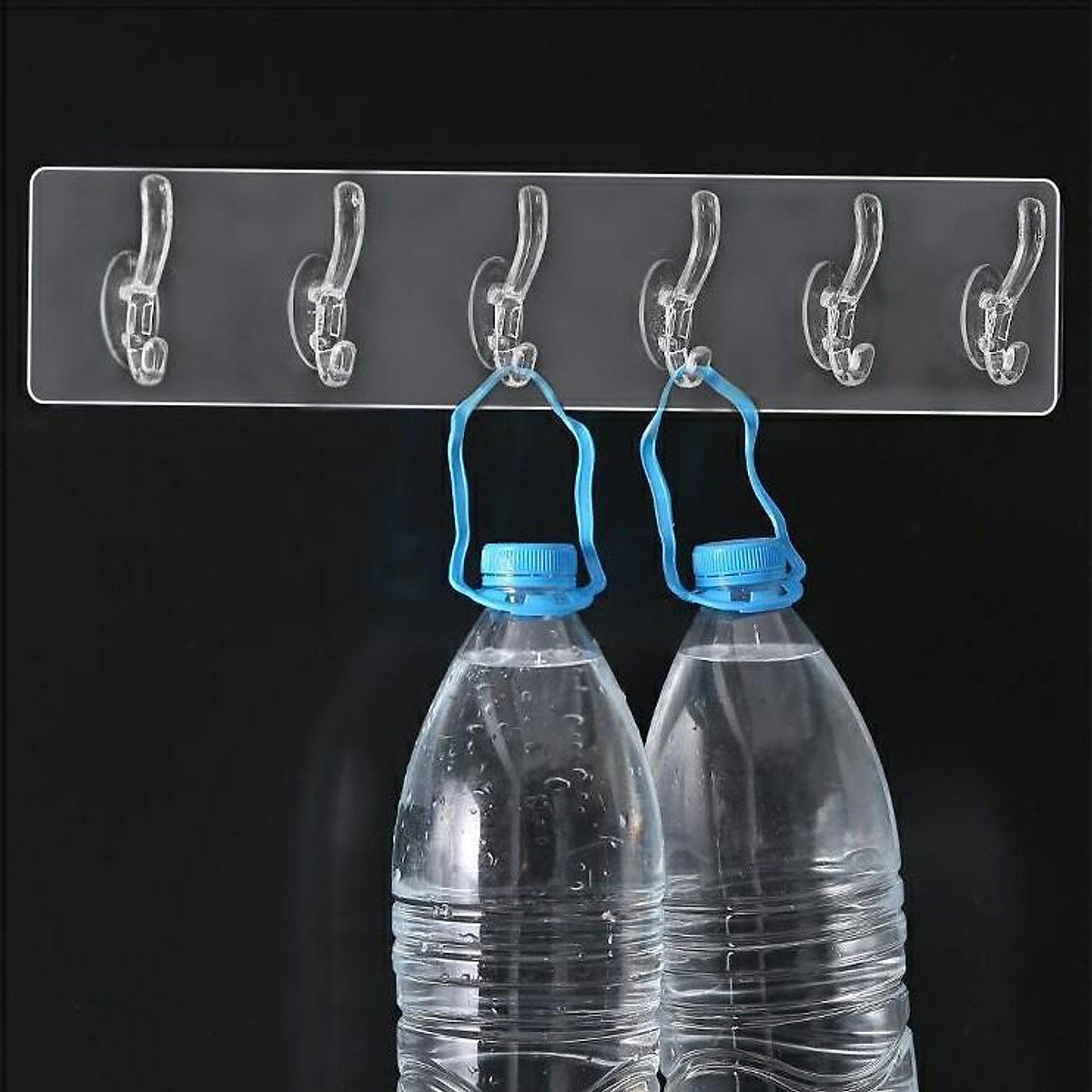 Bathroom Kitchen wardrobe Wall sticky hanger holder-6 super sticky hooks
