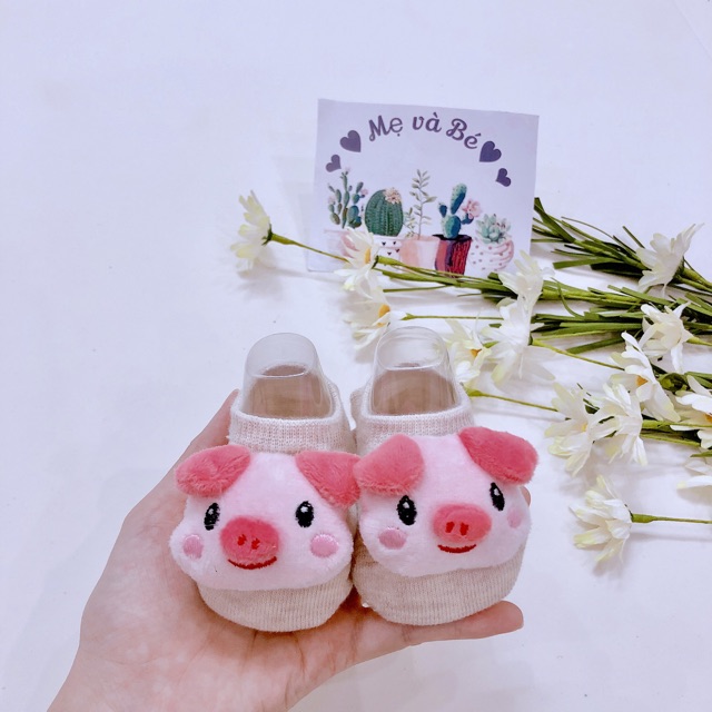 Tất mặt thú 3D ngộ nghĩnh cho bé