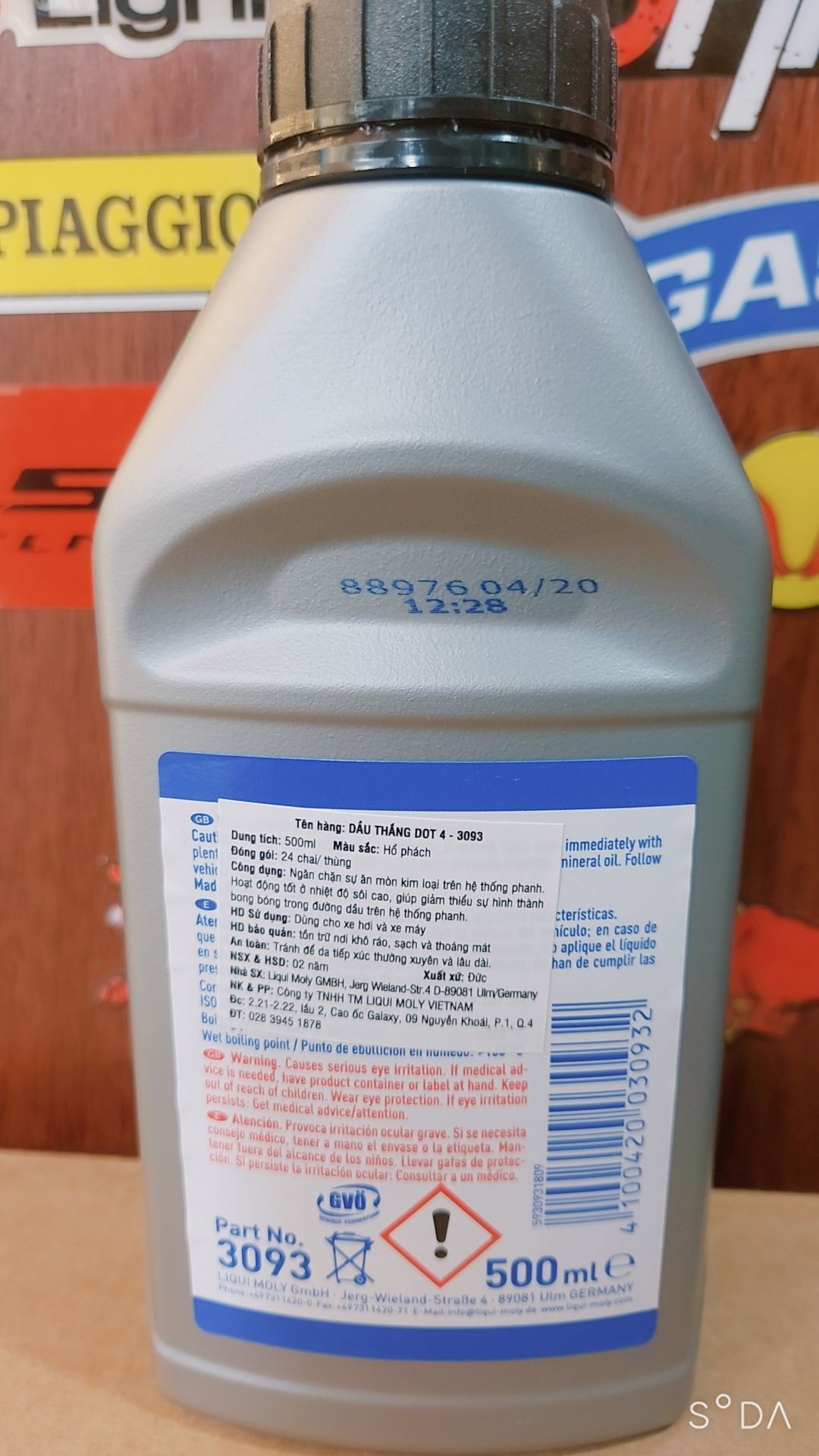 Dầu thắng DOT4 LiquiMoly