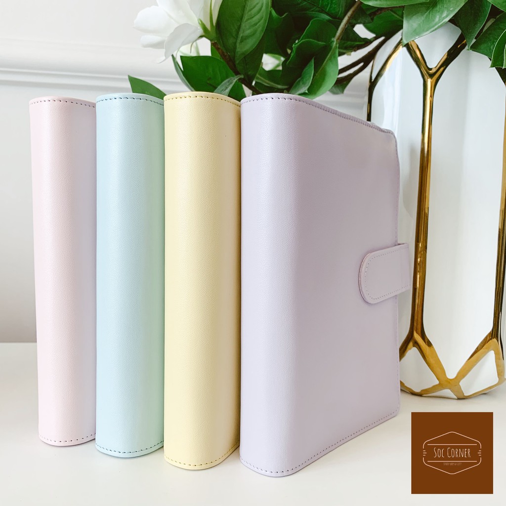[HCM]Sổ da kế hoạch Planner bìa còng A5/A6 (không kèm giấy)