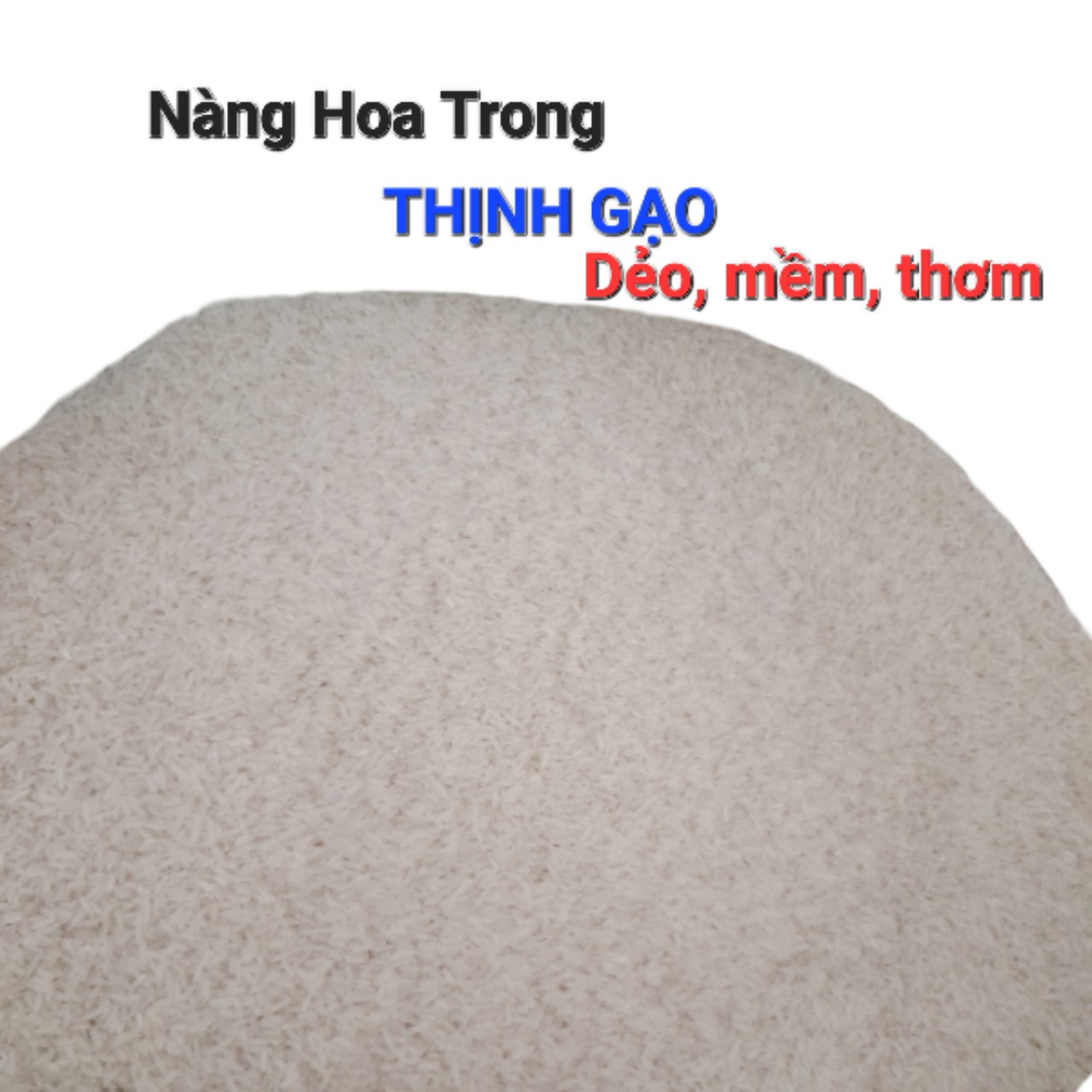 Gạo nàng hoa dẻo vừa, mềm cơm 1Kg