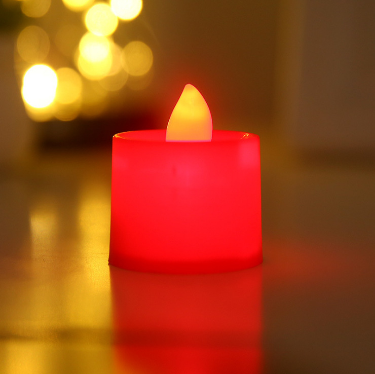 Nến điện tử kèm sẵn pin Huydecor , Nến điện tử mini,Nến tealight-nến sinh nhật