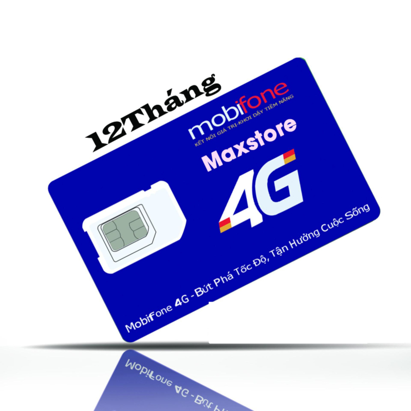 Sim 4G Mobifone MDT135A trọn gói không nạp tiền (Mạnh như sim 4G Viettel và sim 4G Vina)