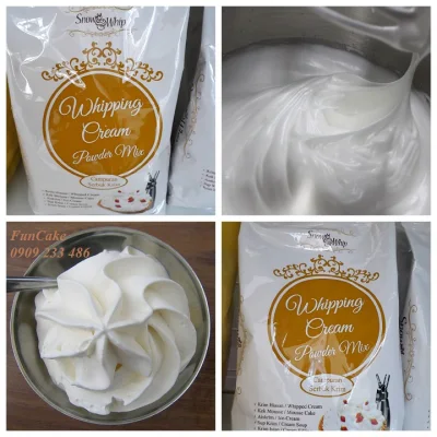 [HCM]Bột Whipping Cream MALAYSIA 500g