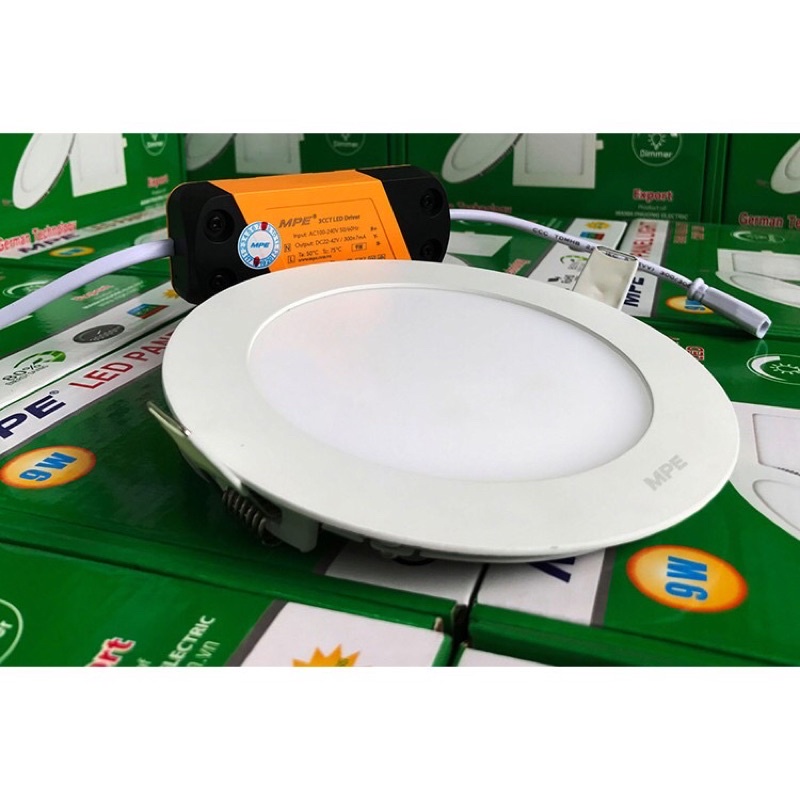 Đèn led âm trần MPE 6w, 9w, 12w