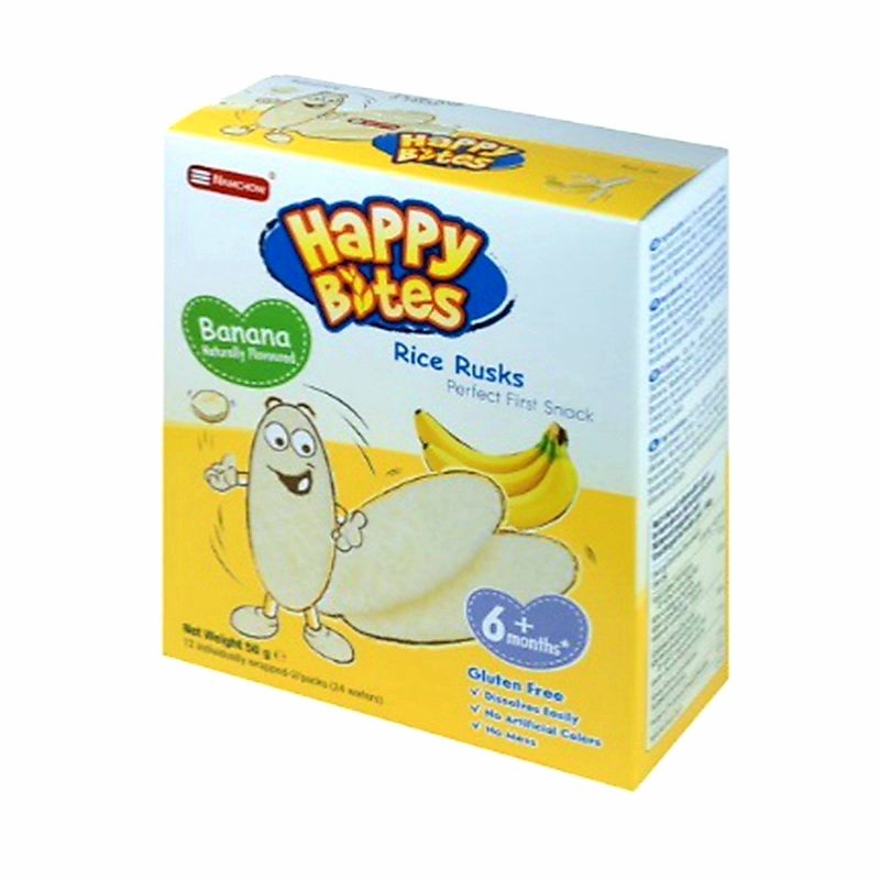 Bánh gạo ăn dặm Happy Bites [Date 2026]