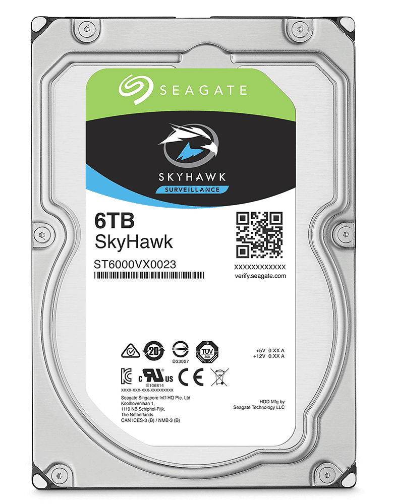 Ổ Cứng HDD SEAGATE SKYHAWK SATA III - <500G-1T-2T-3T-6T> CHUYÊN CAMERA