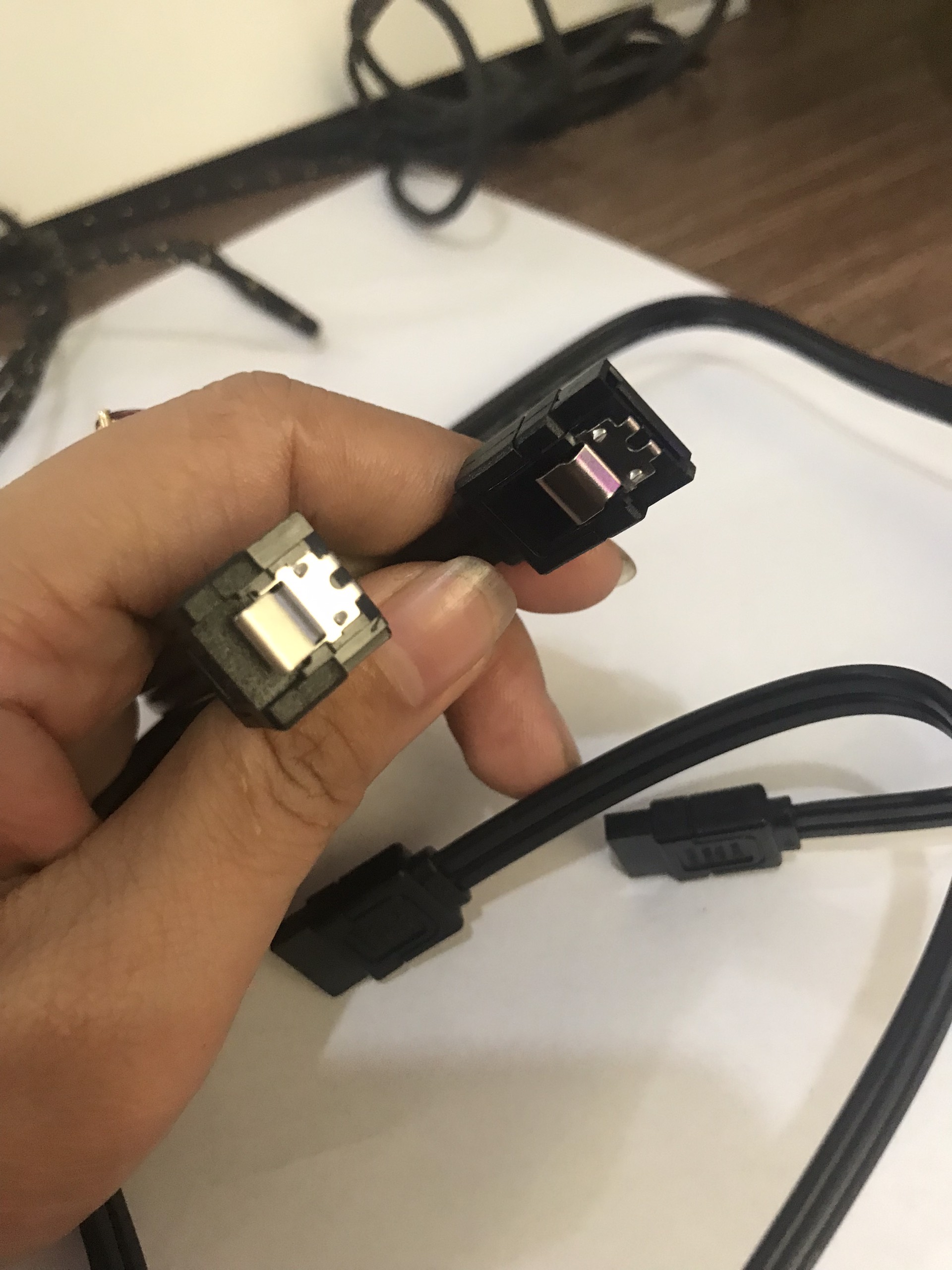 Cáp SATA III 6GB/s Gigabyte/Asus black (30cm)