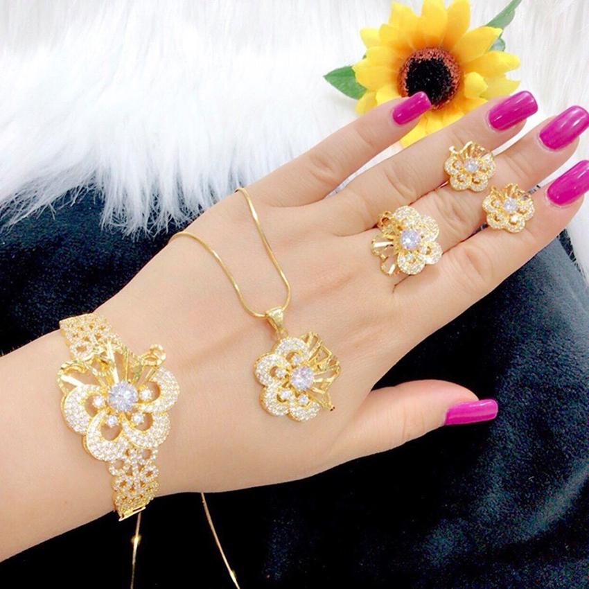 Combo Trang Sức Hoa Mai Nhiều Loại Màu
