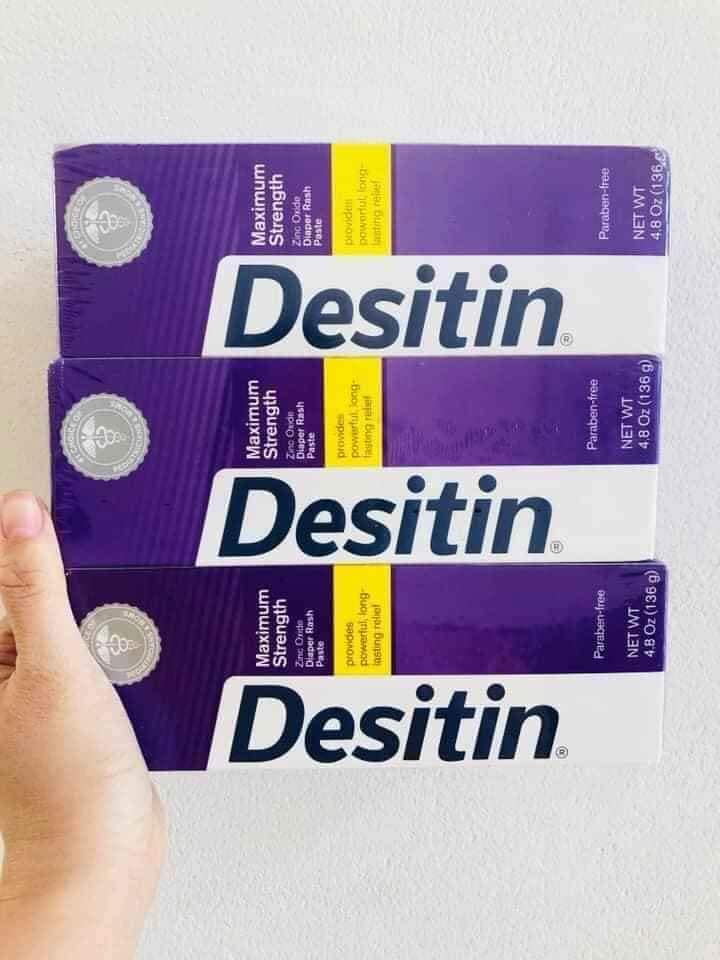 Kem chống và trihăm Desitin tím Mỹ