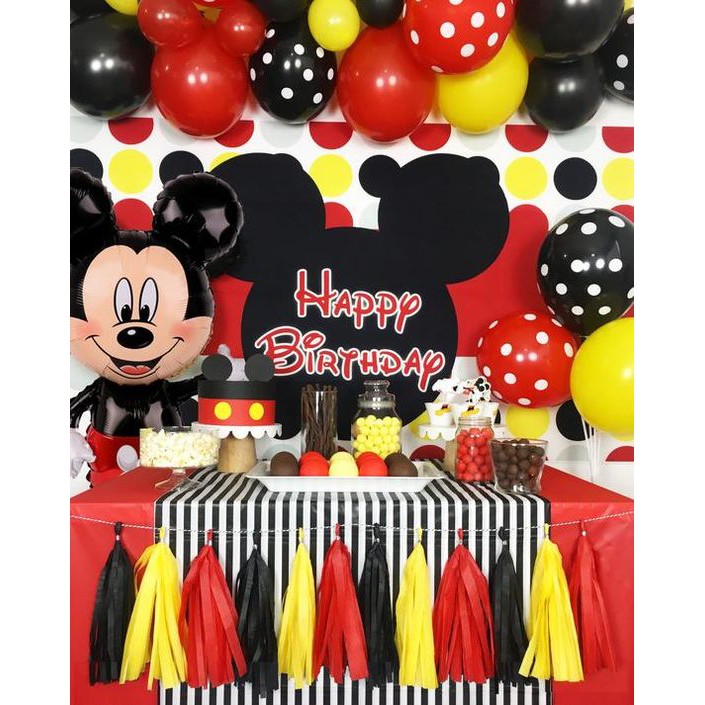 Bóng kiếng hình chuột Mickey size 80cm