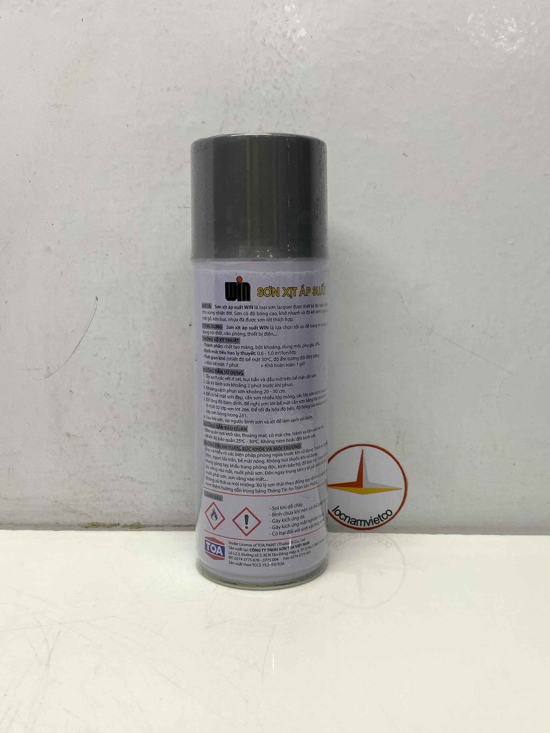 Win Spray Paint Silver Color 300 400ml