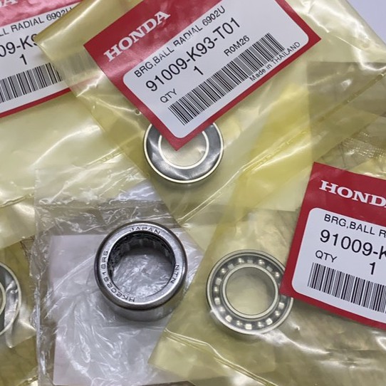 Bạc đạn puly xe ga honda zin nhật - thái honda