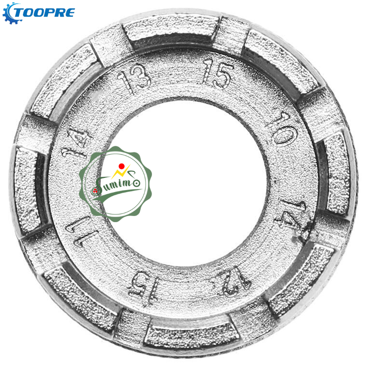 Chén rút căm xe đạp TOOPRE thép xi bạc