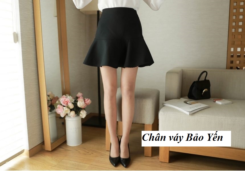 Chân váy ôm xòe chân đuôi cá( có quần trong)