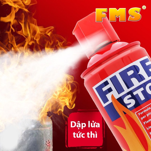 Bình Cứu Hỏa Dập Cháy Mini 500ml Tiện Dụng