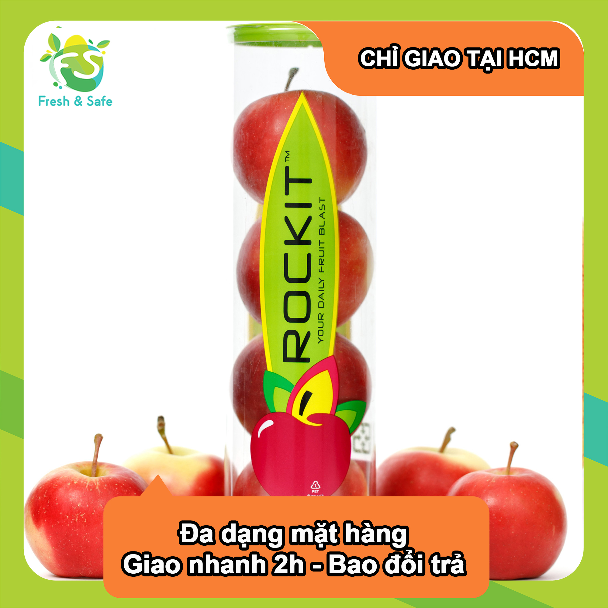 [Chỉ Giao HCM] Táo Rockit - 1 Ống 4 trái