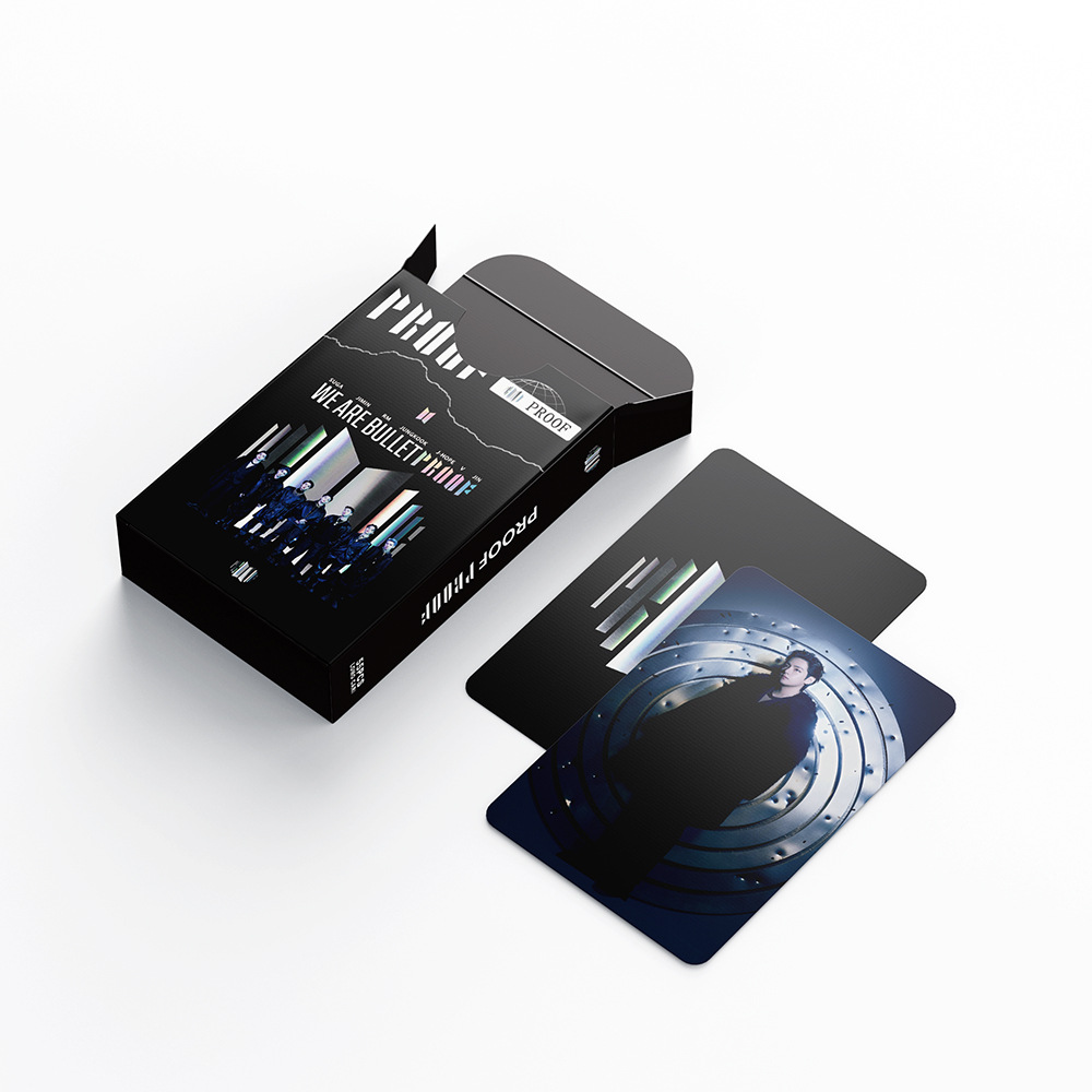 Bộ 55 Card BTS Lomo BTS PROOF 2022 (Đủ thành viên)