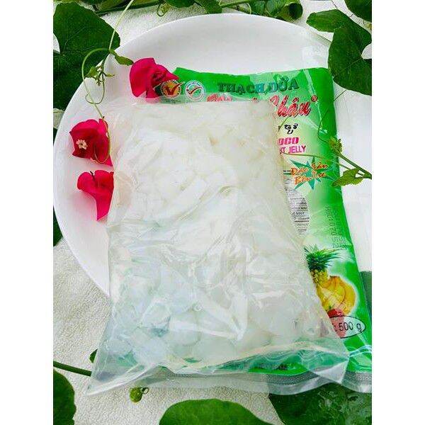 Thạch dừa Minh Châu Bến Tre túi 500gram