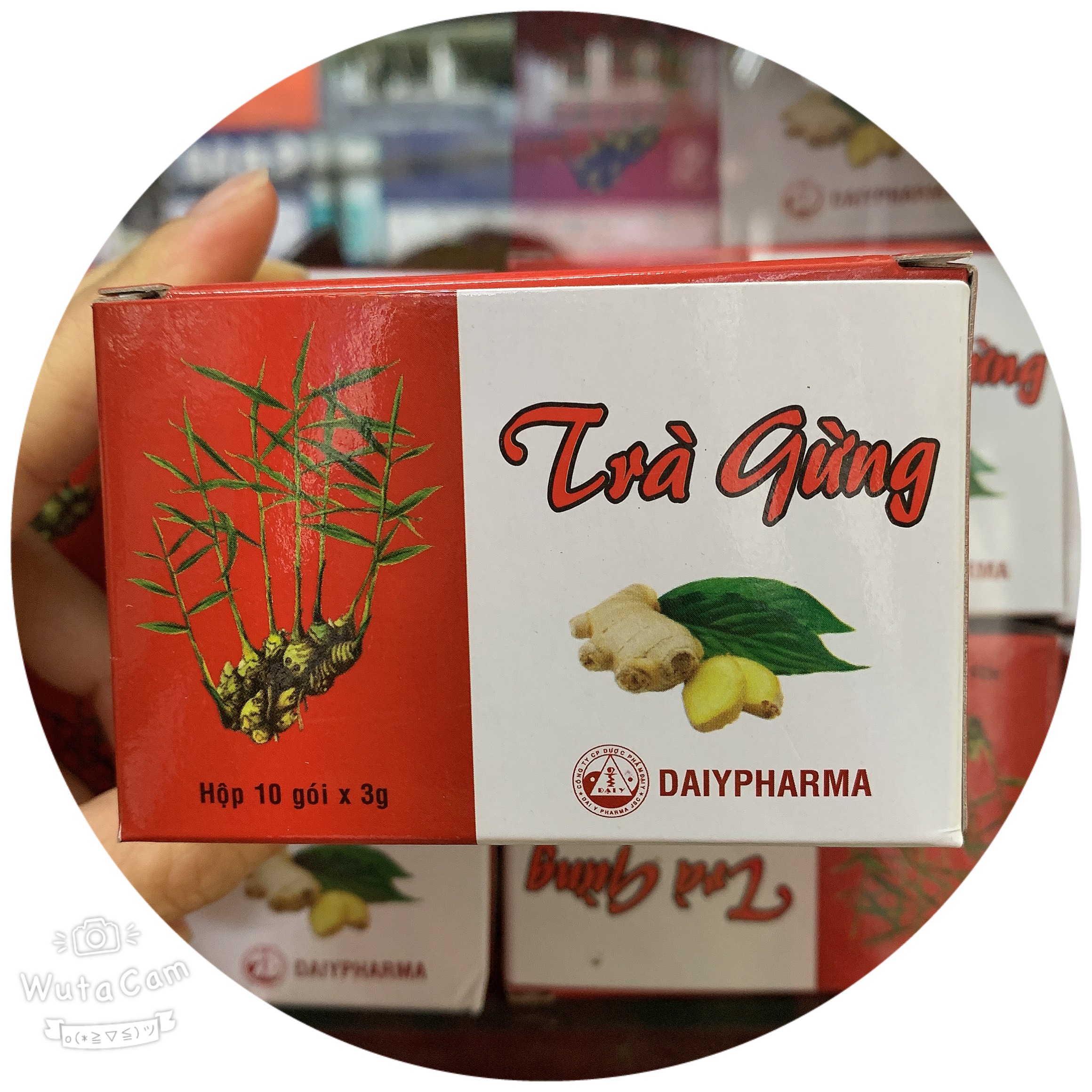Trà Gừng-hôp 10 gói