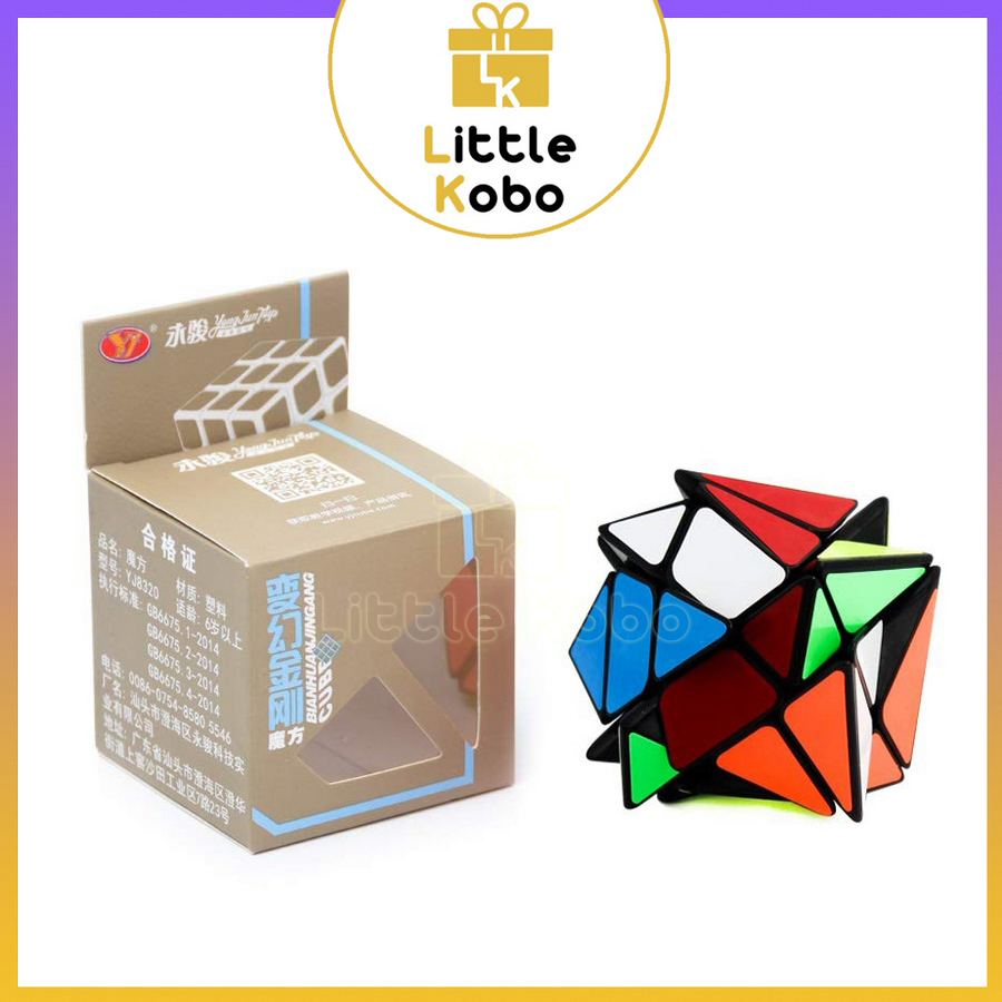 Rubik YJ Axis Cube Rubic Biến Thể YongJun King Kong Đồ Chơi Trí Tuệ Trẻ Em Phát Triển Tư Duy Thông Minh - Little Kobo