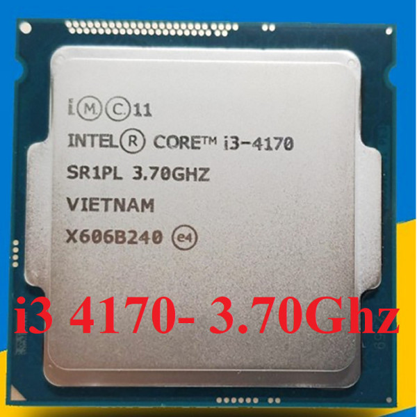Bảng giá Bộ vi xử lý Intel CPU Core i3-4170 3.70GHz ,54w 2 lõi 4 luồng, 3MB Cache Socket Intel LGA 1150 Phong Vũ