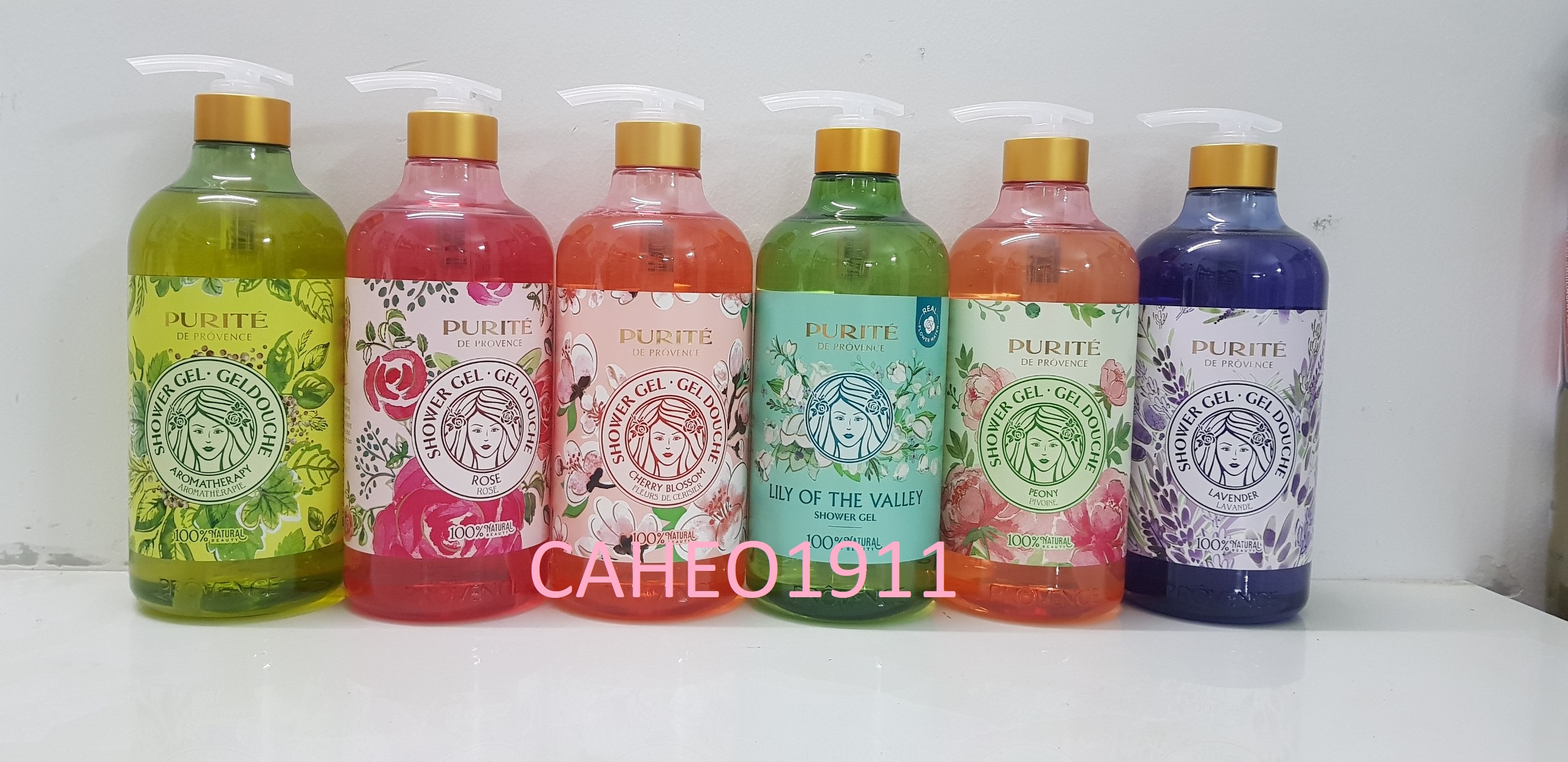 Sữa tắm purite by provence 850ml