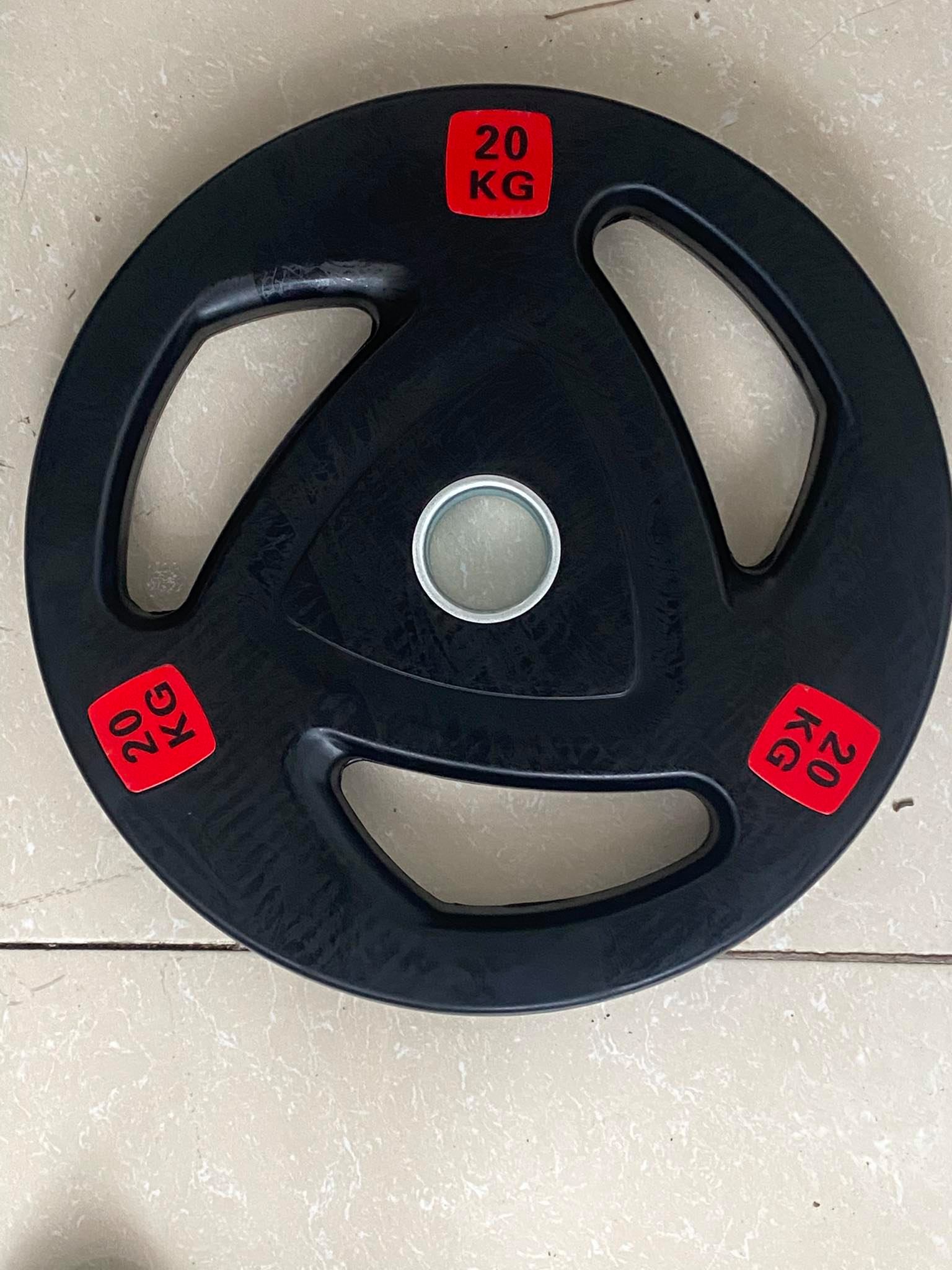 Tạ đĩa cao su ziva 20kg
